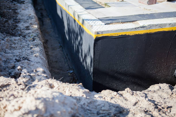 Professional Foundation Crack Repair technician working in Burlington, IN